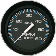 Faria Coral Black 4" Gauge - 7000 RPM Tachometer (All Outboard) F33005
