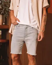 [Skylark] Skylark Men's Prophecy Denim Shorts in Blue Size 34 34 Blue