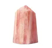 150MM Large Natural Pink Rose Quartz Metaphysical Obelisk Tower Home OfficeDecor
