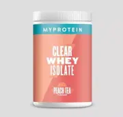 Myprotein Clear Whey Isolate Peach Tea Flavour 40 servings FREE SHIPPING
