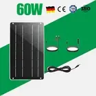 60W Solar Panel Trickle Battery Charger For Caravan Car Van Boat Kit AU