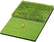 SAPLIZE Foldable Golf Hitting Mat, Portable Golf Practice Grass Mat for Indoor/Outdoor, Anti-Deformation