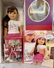 NEW American Girl GRACE 18” Doll, Book, Earrings, BRACELET - SHIPS SAME DAY!