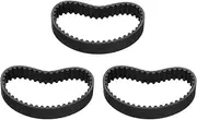 uxcell 3pcs HTD-5M Rubber Timing Belt 44 Teeth, 220mm Pitch Length x 15mm Width x 3.6mm Height, Closed Loop Pulley Timing Belt
