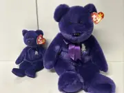 TY Beanie Buddy "Princess Diana" 1998 Original Bear Plush And 14”