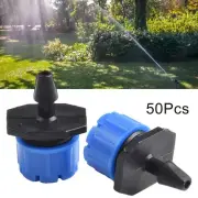 Adjustable Water Flow Irrigation Drippers Sprinkler-Emitter Drip System *50