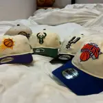 NBA選秀帽隊徽帽NEW ERA老帽MN平沿SNAPBACK籃網爵士尼克馬刺太陽公鹿