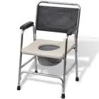 Elderly Limited Mobility Portable Toilet Potty Commode Shower Bedside Chair Seat