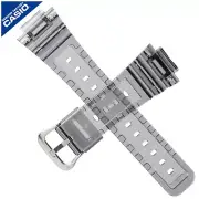 Genuine Casio Watch Strap Band for DW-5600SK DW 5600SK 6900SK TRANSLUCENT BLACK