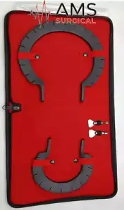 Lone Star Retractor Reusable with 10 elastic Stays Hooks Ring Retractor