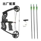 40lbs Laser Sight Mini Fishing Compound Bow ARROW Set Hunting Archery