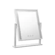 Embellir Makeup Mirror 25x30cm Hollywood Vanity with LED Light Rotation White