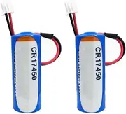 HOUYIBO 2PCS CR17450 3V 2200mAh A Size Replacement Non-Rechargeable Disposable Lithium Battery Long-Lasting Power for PLC Industrial Battery