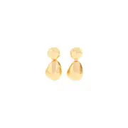 [Phoebe Philo] Phoebe Philo-Gold Sterling Earrings-Donna OS OS