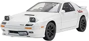 Die-cast Simulation 1:24 for Mazda D RX7-FC Street Car Model Metal Diecast Miniature Supercar Replica Exquisite Collection Miniature Vehicle(White)