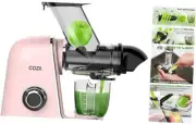 Cold Press Juicer,Slow Masticating Juicer Extractor Soft/hard Mode,3.6 Inch