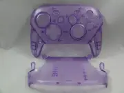 Transparent Purple Front & Back Shell, Nintendo Switch Pro Controller New