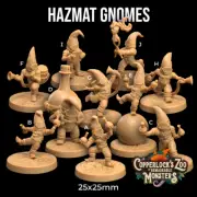 Hazmat Gnomes - Copperlock's Zoo - Dragon Trapper's Lodge Wargaming D&D DnD