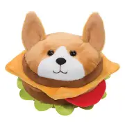 Douglas Corgi Burger Macaroon Plush Stuffed Animal Toy, 7"