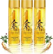 Ginseng Essence Anti Wrinkle Essence,120ML Hydration Ginseng Oil Essence Water,Peptide Anti-Wrinkle Ginseng Serum (3PCS)