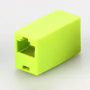 NewBee RJ45 Cat5e Joiner Coupler Connector For Ethernet LAN Network DSL Green [NB-JOINER-GR]