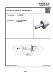 PRECI-FLEX® Adapter 32, Test Mandrel L60, 3210-0088