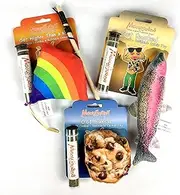 Meowijuana | Toy Bundle 2 | Get Higher Kite, Get Baked Cookie, and Get Smoked Fish | Promotes Play and Cat Health | Includes Organic Catnip | Feline and Cat Lover Approved