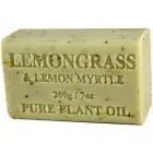 Bela French Milled Australian Natural Embossed Soap - Lemongrass & Lemon Myrtle