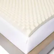 3 inch Memory Foam Mattress Topper Twin XL Full Queen Cal King Convoluted Pad