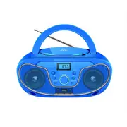 JVC Portable CD Player with Bluetooth - Blue