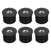 6Pcs Caster Insert with Thread, 25mm/0.98" M8 Thread