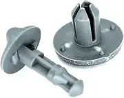 GUERBEIS 2pcs Parcel Shelf Clip Fit for Nissan, Juke F15 Early Type 799161KA3A Gray Plastic Rear Boot Trunk Cargo Bracket Retaining Clips Luggage Shelf Clips