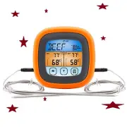 Digital Instant Read Meat Thermometer Sensitive Color Touchscreen LCD Display