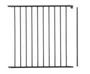 BabyDan Flex Black Large 72cm System Extension For Baby Safety Fence Gate