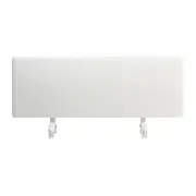 Nobo Panel Heater with Castors & Thermostat - 1000W