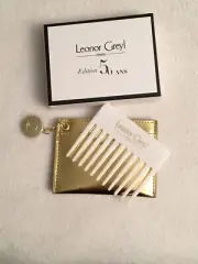 MINI / TRAVEL Leonor Greyl Paris Gold Pouch + Comb - GWP Version