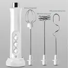 Rechargeable Electric Milk Frother Foam Portable Wireless Handheld Coffee Maker