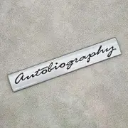 3D Metal Logo Autobiography Badge Supercharger Emblem Sticker Suitable for Land Range Rover Sport l320 lc200 l405 l494 l322 Accessories Auto Silver...