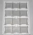 Dept 56 Village Accessories Set Of 4 Chain Link Fence Extensions NIB