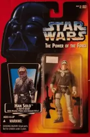 Kenner Star Wars The Power Of The Force Han Solo In Hoth Gear Action Figure