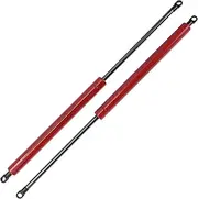 X AUTOHAUX 500mm/19.69" Gas Struts 800N Gas Springs Red Carbon Steel 2 Pcs RV Car Toolbox Lid Storage Box Cover Cabinet Door Cover