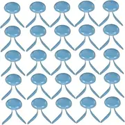 HAPINARY Mini Round Brads 200Pcs Two-Legged Nails for Craft Scrapbook DIY Mini Nails Claw Nails Boys and Girls Handmade Accessories Safe and Durable