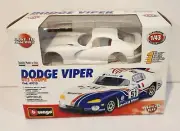 Burago 1/43 Dodge Viper GTS Coupe Sealed Diecast Metal Kit NEW