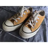 在飛比找蝦皮購物優惠-Converse-AllStar 芥末黃