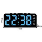 User Friendly Digital Wall Clock with Adjustable Brightness and Week Display