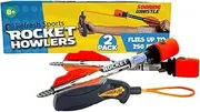 RELIABLE FOR YOU - Toy Rocket Launcher for Kids – Fun Outdoor Stomp Rocket Set with 6 Foam Rockets, Adjustable Launch Stand, and Easy Assembly