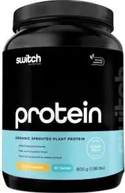 Switch Nutrition Protein Organic Sprouted Plant Salted Caramel 900g