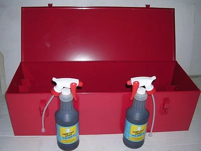 TOOLBOX METALCASE THREAD OIL SIX 12R DIEHEAD 1/2-2 RIDGID THREADER PIPE WRENCHES