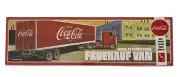 AMT 1109 1/25 Fruehauf Beaded Van Semi Trailer, Coca-Cola