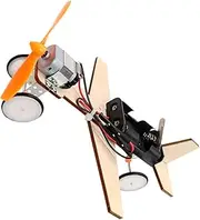 JOINPAYA 1 Set Taxi Plane Biplane Model DIY Plane Model Sports Airplane Electric Rc Aeroplane Handicraft Plane Education Glider Aeroplane Simulated Plane Wooden